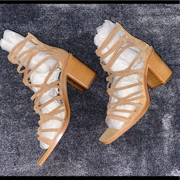 New Rag & Bone Camille Suede Sandals Size 6.5 - Picture 5 of 14